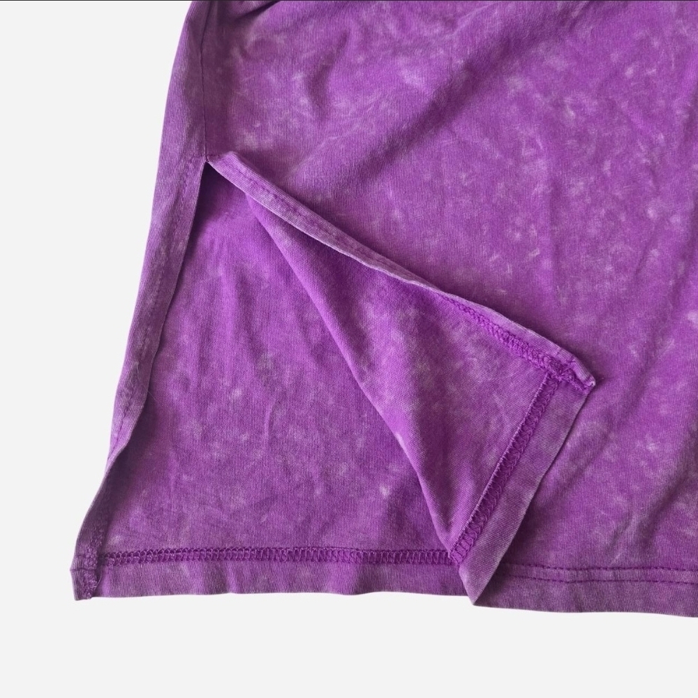 Purple T-Shirt Dress - Picture 4 of 4